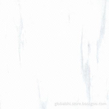 Super White Polished Tiles, 9.5 to 10mm Thicknesses, Nano Polished, Natural Marble Look, 600 x 600mm